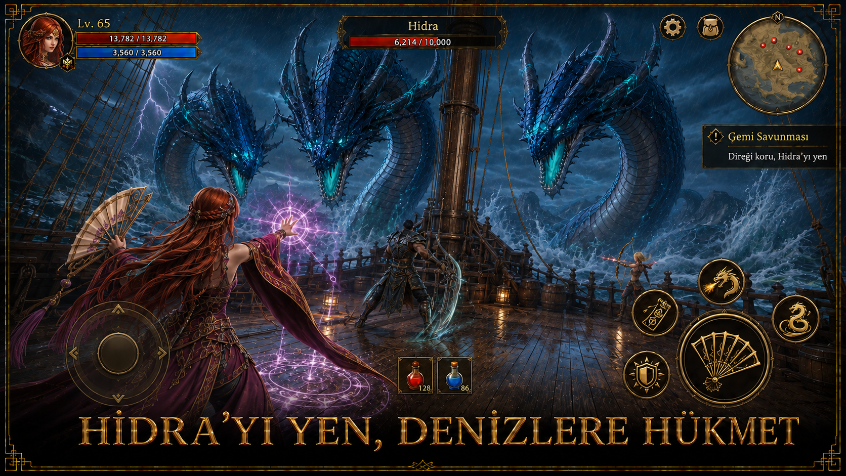 Hidra boss savaşı